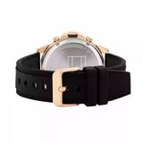 Tommy Hilfiger Blaze Multifunction Black Dial Black Rubber Strap Watch For Men - 1792028 Authentic Buy Shop Now