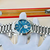 Citizen Tsuyosa Automatic Blue Dial Silver Steel Strap Watch For Men - NK5010-51L Authentic Buy Shop Now