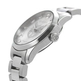 Gucci G Timeless Quartz Silver Dial Silver Steel Strap Watch For Women - YA126595 Authentic Buy Shop Now