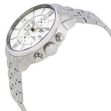 Tissot Chemin des Tourelles Automatic Chronograph White Dial Silver Steel Strap Watch for Men - T099.427.11.038.00 Authentic Buy Shop Now