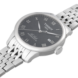 Tissot Le Locle Powermatic 80 Black Dial Silver Steel Strap Watch For Men - T006.407.11.053.00 Authentic Buy Shop Now