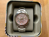 Fossil Perfect Boyfriend Taupe Dial Silver Steel Strap Watch for Women - ES4146 Authentic Buy Shop Now