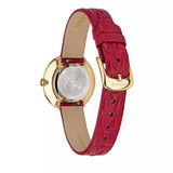 Versace V-Twist Silver Dial Red Leather Strap Watch for for Women - VELS00519 Authentic Buy Shop Now