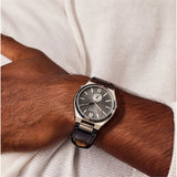 Citizen Tsuyosa Automatic Grey Dial Black Leather Strap Watch for Men - NK5010-01H Authentic Buy Shop Now