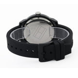 Tommy Hilfiger Denim Black Dial Black Rubber Strap Watch for Men - 1791555 Authentic Buy Shop Now