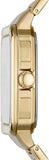 Fossil Inscription Automatic Skeleton Black Dial Gold Steel Strap Watch for Men - BQ2573 Authentic Buy Shop Now