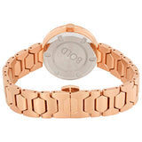 Movado Bold Crystal Pave Rose Gold Dial Rose Gold Steel Strap Watch For Women - 3600493 Authentic Buy Shop Now