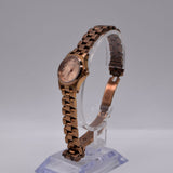 Marc Jacobs Dinky Rose Gold Dial Rose Gold Steel Strap Watch for Women - MBM3200 Authentic Buy Shop Now