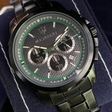 Maserati Royale Chronograph Black Dial Black Steel Strap Watch For Men - R8873637004 Authentic Buy Shop Now