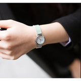 Calvin Klein Minimal White Dial Silver Mesh Bracelet Watch for Women - K3M2312Y Authentic Buy Shop Now