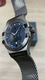 Maserati Potenza Quartz Blue Dial Grey Mesh Bracelet Watch For Men - R8853108005 Authentic Buy Shop Now