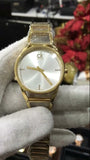 Calvin Klein Stately White Dial Gold Steel Strap Watch for Women - K3G2352W Authentic Buy Shop Now