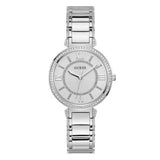 Guess Montage Quartz Silver Dial Silver Steel Strap Watch For Women - GW0588L2 Authentic Buy Shop Now