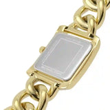 Michael Kors Emery Three Hand Silver Dial Gold Steel Strap Watch For Women - Mk7300 Authentic Buy Shop Now