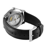 Gucci G Timeless Eryx Silver Dial Black Leather Strap Watch For Men - YA126338 Authentic Buy Shop Now