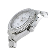 Gucci Dive Diamonds Mother of Pearl Dial Silver Steel Strap Watch For Women - YA136406 Authentic Buy Shop Now