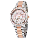 Michael Kors Madelyn Silver Dial Two Tone Steel Strap Watch for Women - MK6288 Authentic Buy Shop Now