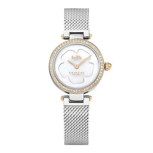 Coach Park Mother of Pearl Dial Silver Mesh Bracelet Watch for Women - 14503510 Authentic Buy Shop Now