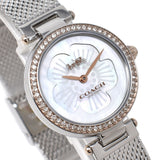 Coach Park Mother of Pearl Dial Silver Mesh Bracelet Watch for Women - 14503510 Authentic Buy Shop Now