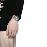 Gucci Grip Vintage Blue Dial Snakeskin Brown Leather Strap Watch for Women - YA152401 Authentic Buy Shop Now