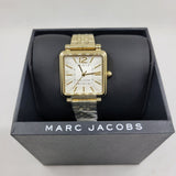 Marc Jacobs Vic Silver Dial Gold Steel Strap Watch for Women - MJ3462 Authentic Buy Shop Now