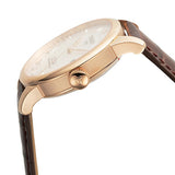 Tissot Le Locle Powermatic 80 Silver Dial Brown Leather Strap Watch For Men - T006.407.36.033.00 Authentic Buy Shop Now