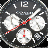 Coach Kent Grey Dial Grey Leather Strap Watch for Men - 14602561 Authentic Buy Shop Now