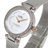 Coach Park Mother of Pearl Dial Silver Mesh Bracelet Watch for Women - 14503510 Authentic Buy Shop Now