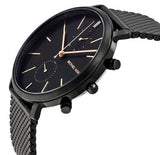 Michael Kors Jaryn Black Dial Black Stainless Steel Strap Watch for Men - MK8504 Authentic Buy Shop Now