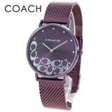 Coach Perry Purple Dial Purple Mesh Bracelet Watch for Women - 14503484 Authentic Buy Shop Now