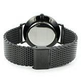 Coach Charles Black Dial Black Mesh Bracelet Watch for Men - 14602148 Authentic Buy Shop Now