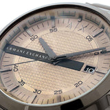 Armani Exchange Hampton Chronograph Grey Dial Grey Steel Strap Watch For Men - AX2194 Authentic Buy Shop Now