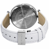 Versace Palazzo Empire White Dial White Leather Strap Watch for Women - VCO010017 Authentic Buy Shop Now