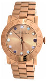 Marc Jacobs Amy Dexter Rose Gold Dial Rose Gold Steel Strap Watch for Women - MBM3216 Authentic Buy Shop Now
