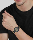 Guess Delta Black Dial Black Rubber Strap Watch for Men - GW0051G2 Authentic Buy Shop Now