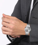 Guess Hendrix Silver Dial Silver Steel Strap Watch for Men - GW0066G1 Authentic Buy Shop Now