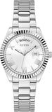Guess Luna Silver Dial Silver Steel Strap Watch for Women - GW0308L1 Authentic Buy Shop Now