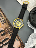 Fossil Townsman Automatic Skeleton Black Dial Black Leather Strap Watch for Men - ME3210 Authentic Buy Shop Now