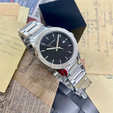 Calvin Klein City Black Dial Silver Steel Strap Watch for Men - K7Q21141 Authentic Buy Shop Now