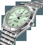 Breitling Chronomat Automatic 36 Green Dial Silver Steel Strap Watch for Women - A10380101L1A1 Authentic Buy Shop Now