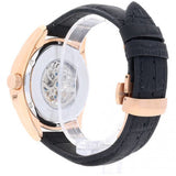 Maserati Traguardo Automatic Black Skeleton Dial Black Leather Strap Watch For Men - R8821112001 Authentic Buy Shop Now