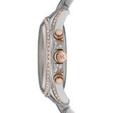 Michael Kors Blair Chronograph Silver Dial Silver Steel Strap Watch for Women - MK5459 Authentic Buy Shop Now