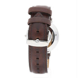 Daniel Wellington Classic Bristol Quartz White Dial Brown Leather Strap Watch For Men - DW00100023 Authentic Buy Shop Now