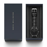 Daniel Wellington Classic Reading Black Dial Black Leather Strap Watch For Women - DW00100147 Authentic Buy Shop Now