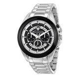Maserati Traguardo Chronograph Black Dial Silver Steel Strap Watch For Men - R8873612059 Authentic Buy Shop Now