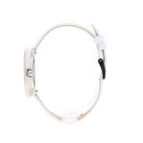 Swarovski Crystalline Pure White Dial White Leather Strap Watch for Women - 5275046 Authentic Buy Shop Now