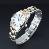Tissot T Wave Quartz Mother of Pearl Dial Two Tone Steel Strap Watch for Women - T112.210.22.113.00 Authentic Buy Shop Now