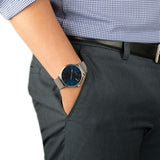 Calvin Klein High Noon Quartz Blue Dial Silver Mesh Bracelet Watch for Men - K8M2112N Authentic Buy Shop Now