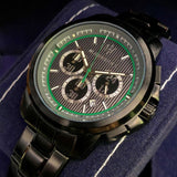 Maserati Royale Chronograph Black Dial Black Steel Strap Watch For Men - R8873637004 Authentic Buy Shop Now