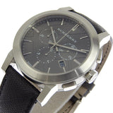 Burberry The City Grey Dial Black Leather Strap Watch for Men - BU9362 Authentic Buy Shop Now